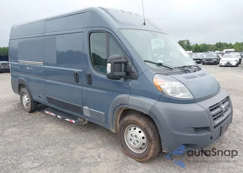2018 Ram Promaster 2500 High Roof 159 Wb z USA, uszkodzony, nr VIN 3C6TRVDG1JE159102